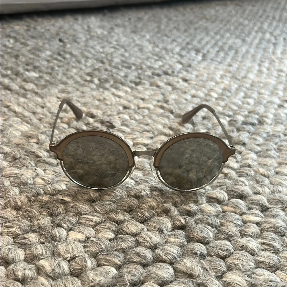 Diane Von Furstenberg DVF845S 015 Grey/Silver Tinted Sunglasses
